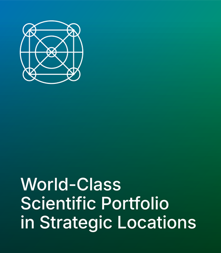 World-Class Scientific Portfolio in Strategic Locations